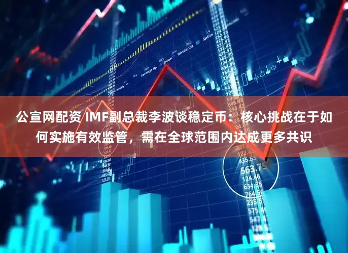 公宣网配资 IMF副总裁李波谈稳定币：核心挑战在于如何实施有效监管，需在全球范围内达成更多共识