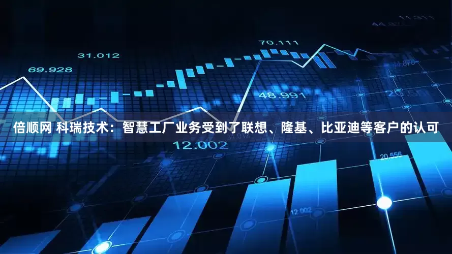 倍顺网 科瑞技术：智慧工厂业务受到了联想、隆基、比亚迪等客户的认可